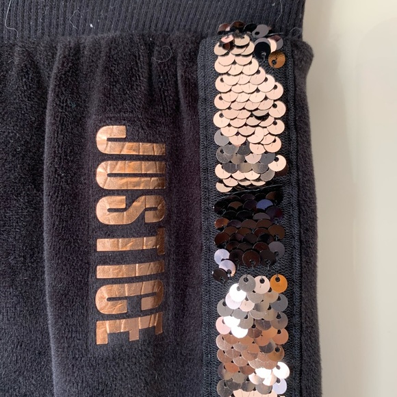 Justice velour track pant - Picture 3 of 3